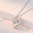 Mothers Day Gifts For Mom From Son Daughter Mom Necklace For Women 925 Sterling Silver New Mom Gifts Birthday Gifts With Heartfelt Message & Lighted Box