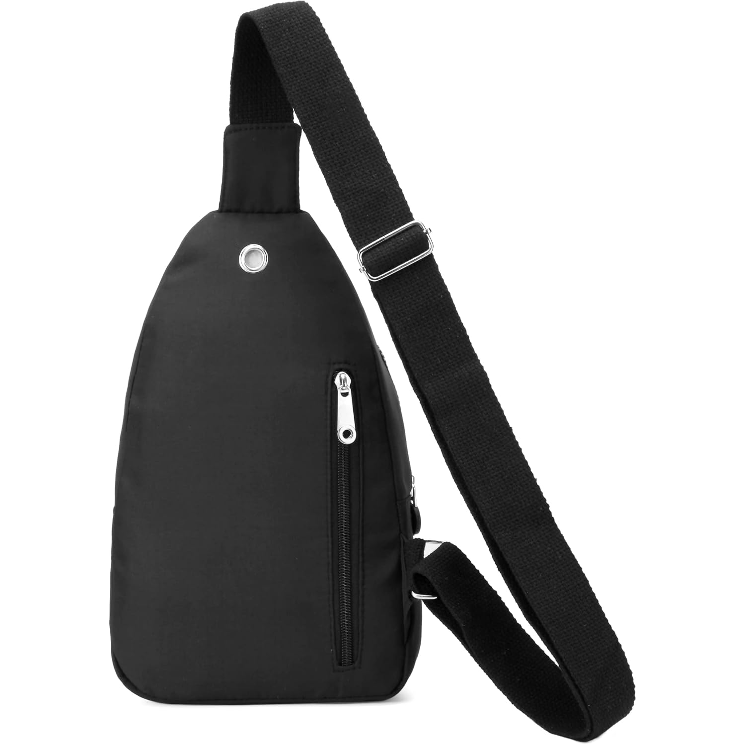 Banelu Small Sling Backpack Crossbody Bags For Women Men, Small Sling Bag Cross Body Bag Fanny Packs Crossbody Purses - Black