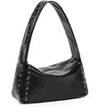 Studded Purses For Women Y2K Shoulder Bag Small Vegan Leather Handbag