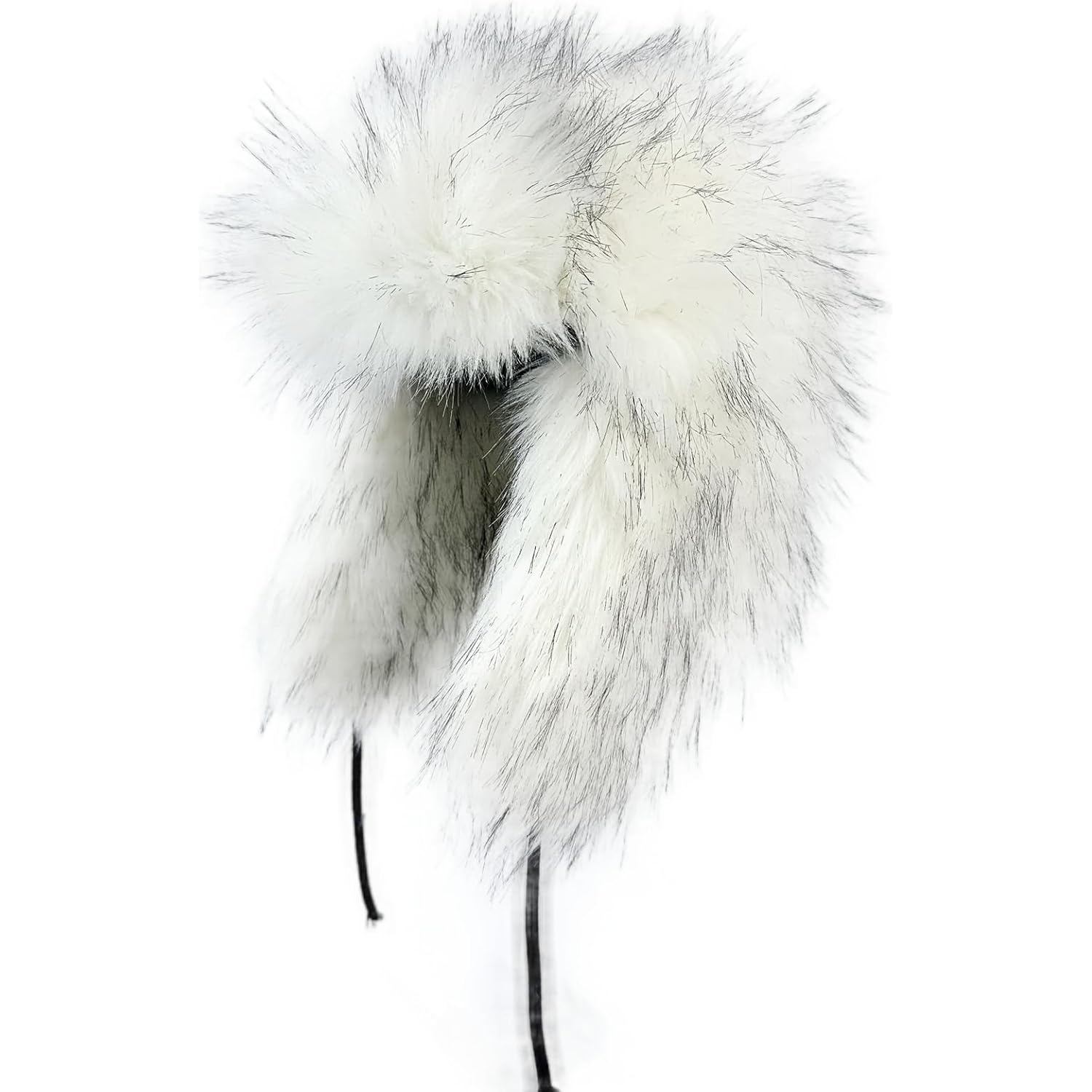 Furry Russian Hats Y2K Fur Trapper Hat Winter Faux Fur Soft Warm Ushanka Earmuffs Ear Flap Hat
