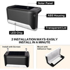 Bkbb Ppbb Solar Deck Lights Outdoor, 20 Pcs Solar Step Lights, Waterproof Led Solar Lights For Outdoor Stairs, Step, Fence, Yard, Patio, Railing, Garden And Pathway