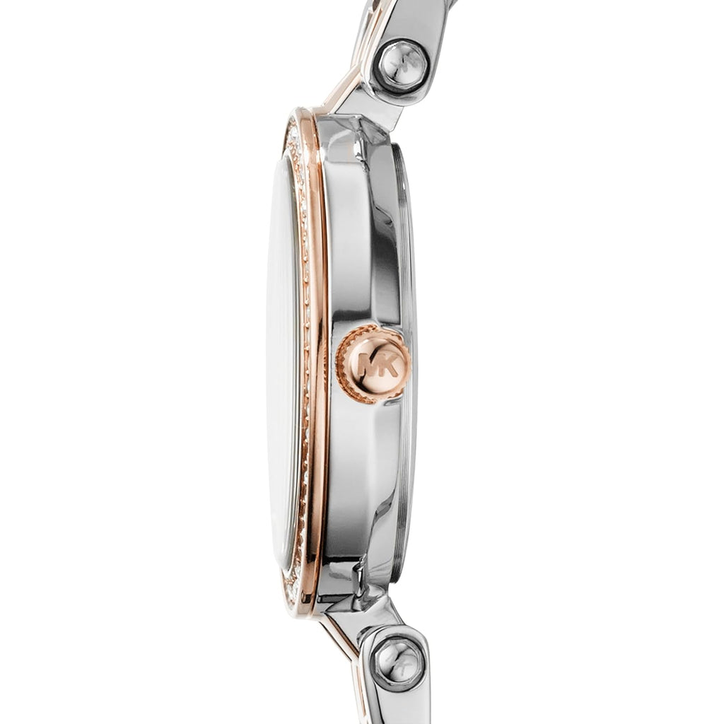 Michael Kors Darci Women's Watch, Stainless Steel and Pavé Crystal Watch for Women