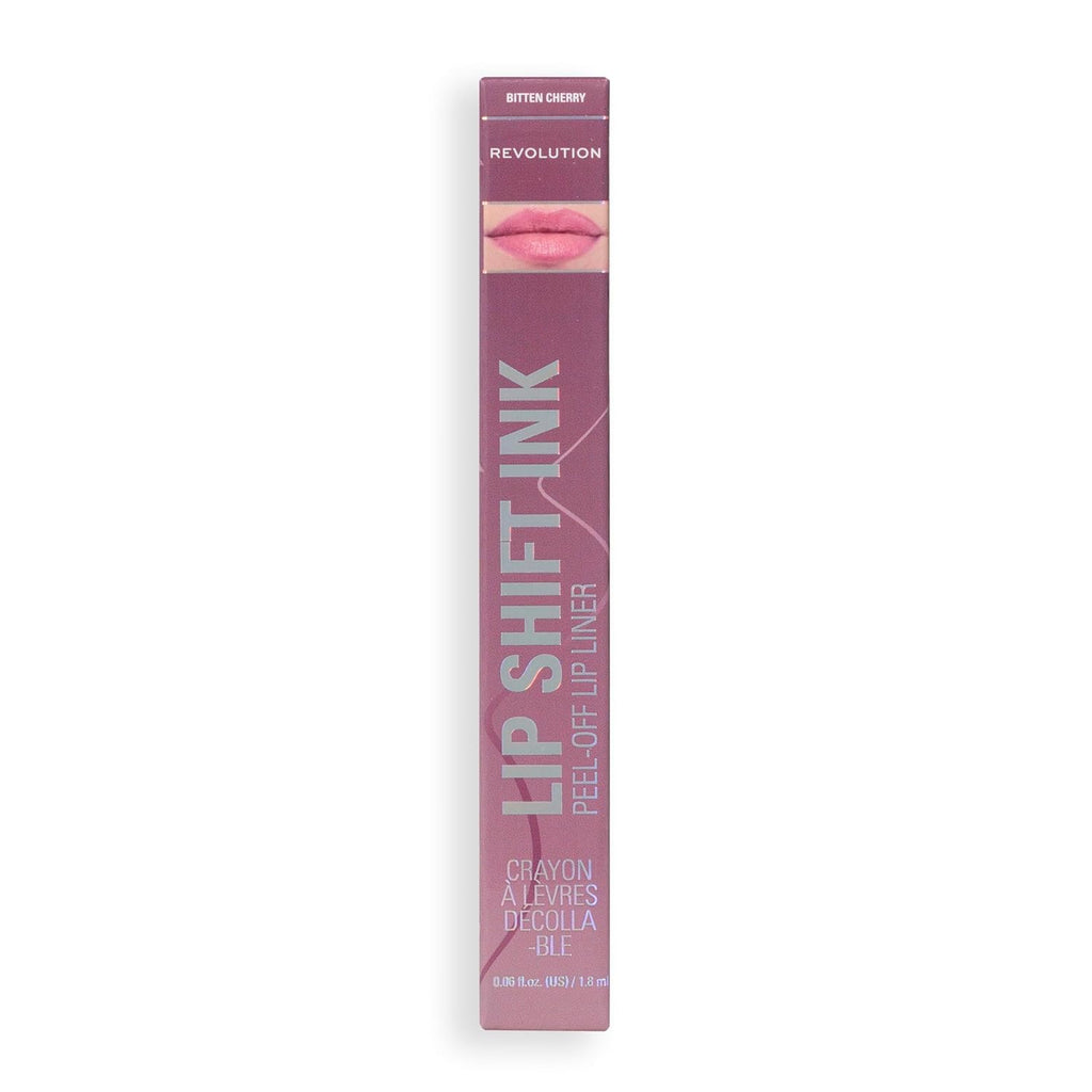 Revolution Beauty London, Lip Shift Ink Peel Off Lip Liner Stain, Long-Lasting with Matte Finish, Vegan & Cruelty-Free, Bitten Cherry