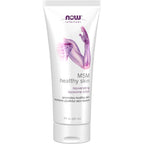 Now Solutions, Msm Healthy Skin Liposome Lotion, Rejuvenating Cream With Almond Oil And Aloe, 8-Ounce