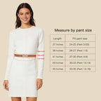 Relang Women's Belts with Gold Buckle, Fashion Waist Band, Elegant Ladies' Belt, Gift for Women