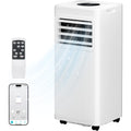 Portable Air Conditioners, 16000 Btu 5-In-1 Air Conditioner Portable With Smart Wifi & Remote, Cools Up To 850 Sq.Ft, Portable Ac Unit With Cool, Fan, Dehumidifier, Sleep, 24H Timer, Installation Kit