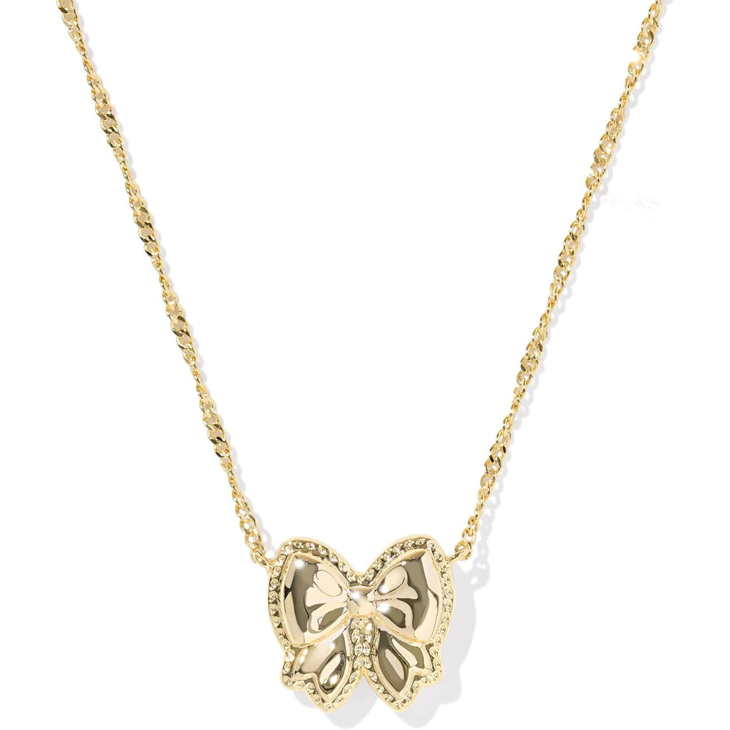 Kendra Scott Haley Bow Short Pendant Necklace, Fashion Jewelry for Women
