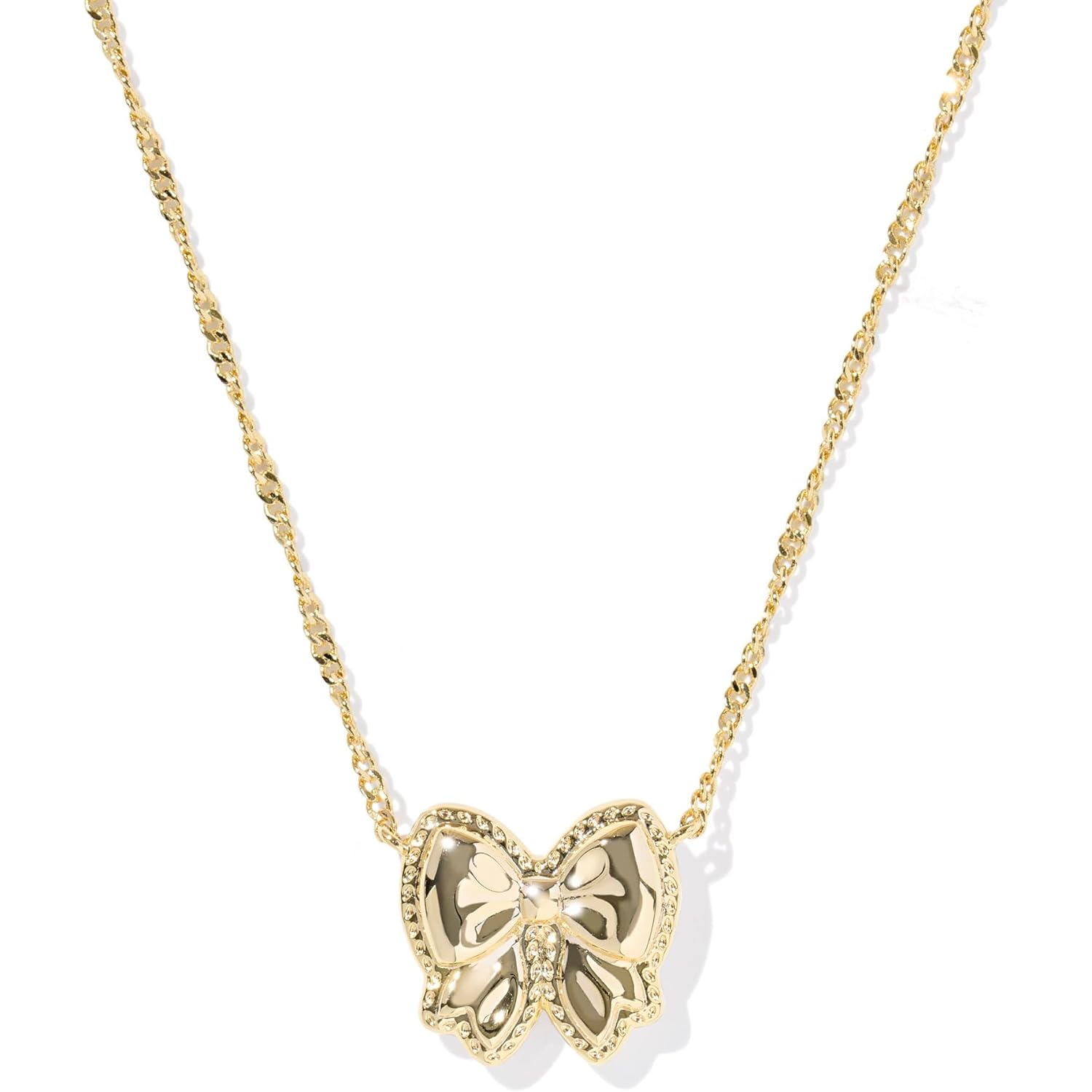 Kendra Scott Haley Bow Short Pendant Necklace, Fashion Jewelry for Women