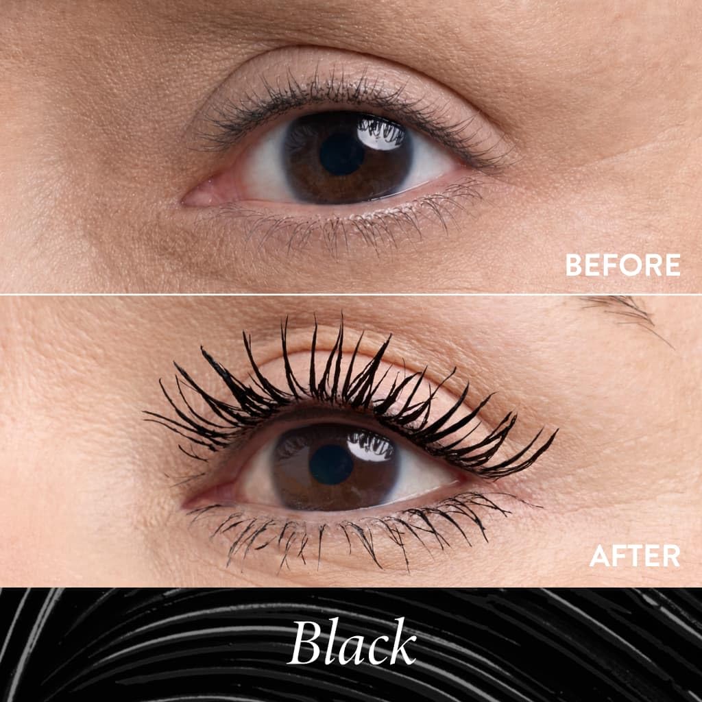 Laura Geller New York Kajal Longwear Mascara – Black – Volumizing, Lengthening, & Defining Mascara - Smudge‑Proof & Flake‑Proof Wear, Buildable Formula