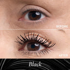 Laura Geller New York Kajal Longwear Mascara – Black – Volumizing, Lengthening, & Defining Mascara - Smudge‑Proof & Flake‑Proof Wear, Buildable Formula