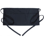 BOHARERS Waist Apron with 3 Pockets - Black Waitress Waiter Server Short Aprons