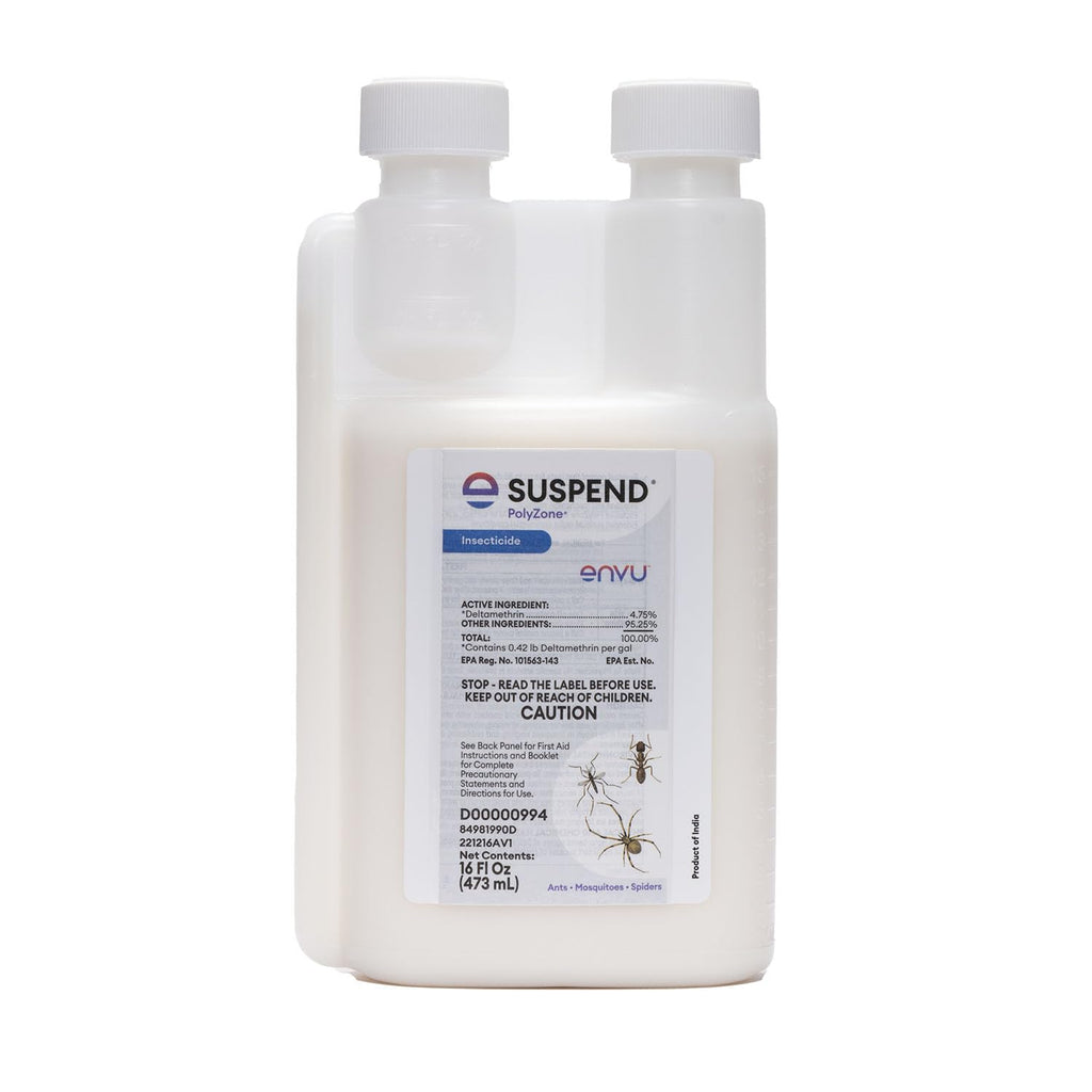 Suspend Polyzone Insecticide Concentrate 16 Oz | Deltamethrin Insecticide For Long-Lasting Outdoor Perimeter Control | Ant, Spider And Mosquito Spray | Long-Lasting