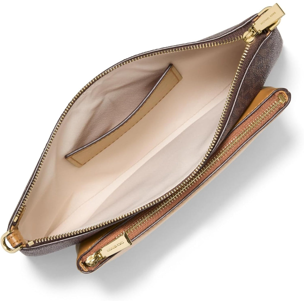 Michael Kors Women's Jet Set Medium Pocket Convertible Crossbody Bag