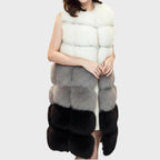 Lisa Colly Women Sleeveless Faux Fur Vest Winter Waistcoat | Women Faux Fur Long Vest, Sleeveless Waistcoat, Winter Faux Fur Coat, Fluffy Jacket