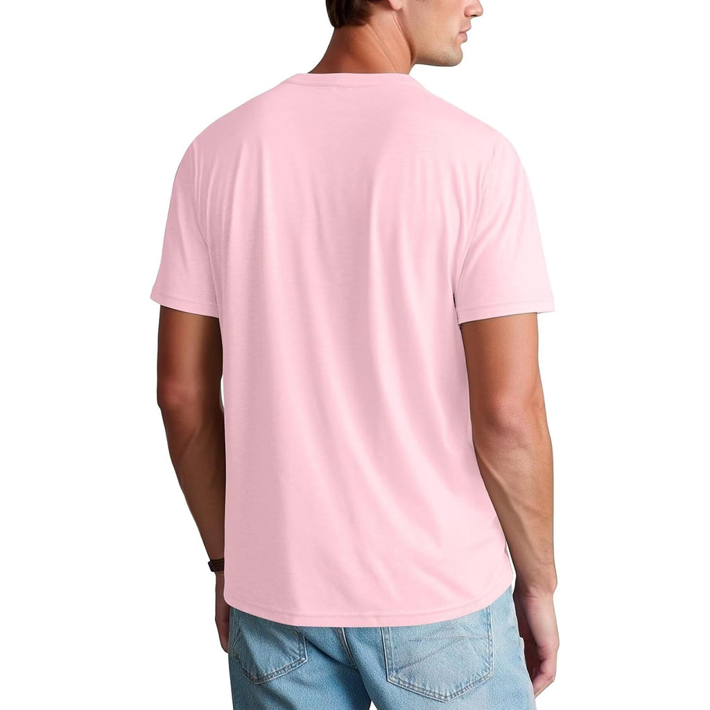 Zengjo Mens Crewneck T Shirts Relaxed Plain Soft Triblend Basic Tees