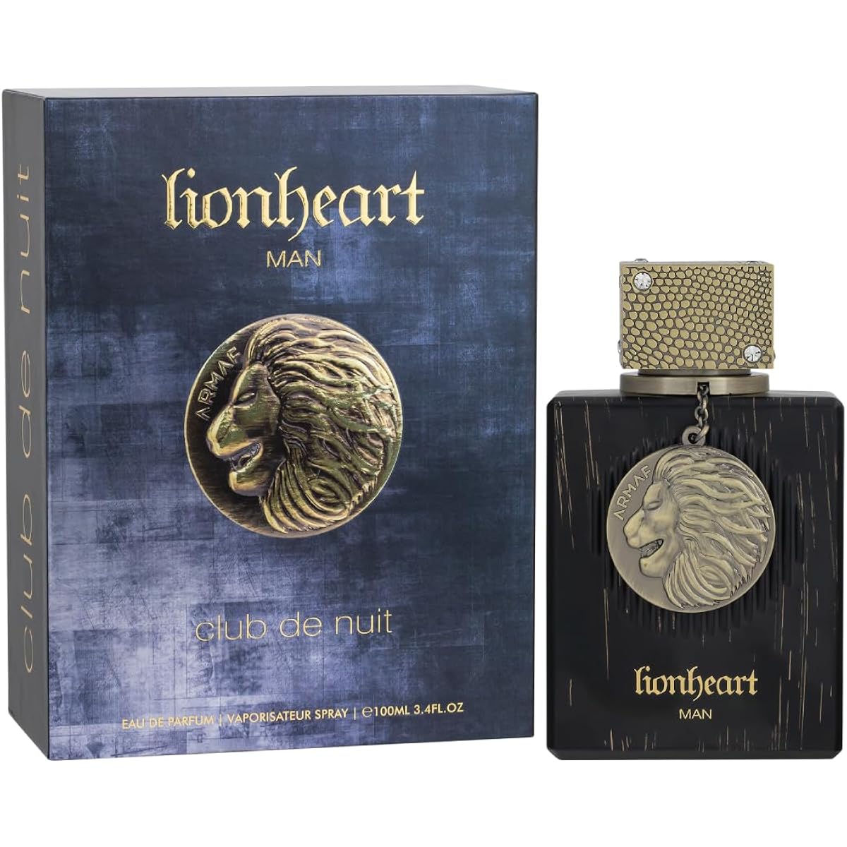 Armaf "Club De Nuit Lion Heart Edp SPR 3.4 Floz (Clean)