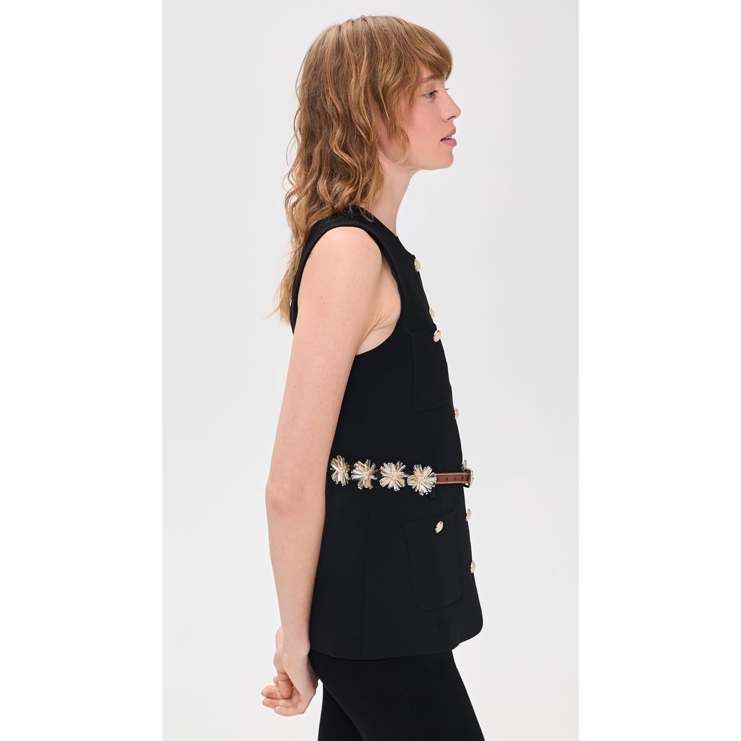 Cinq Ã  Sept Women's Sunflare Belt Kole Vest