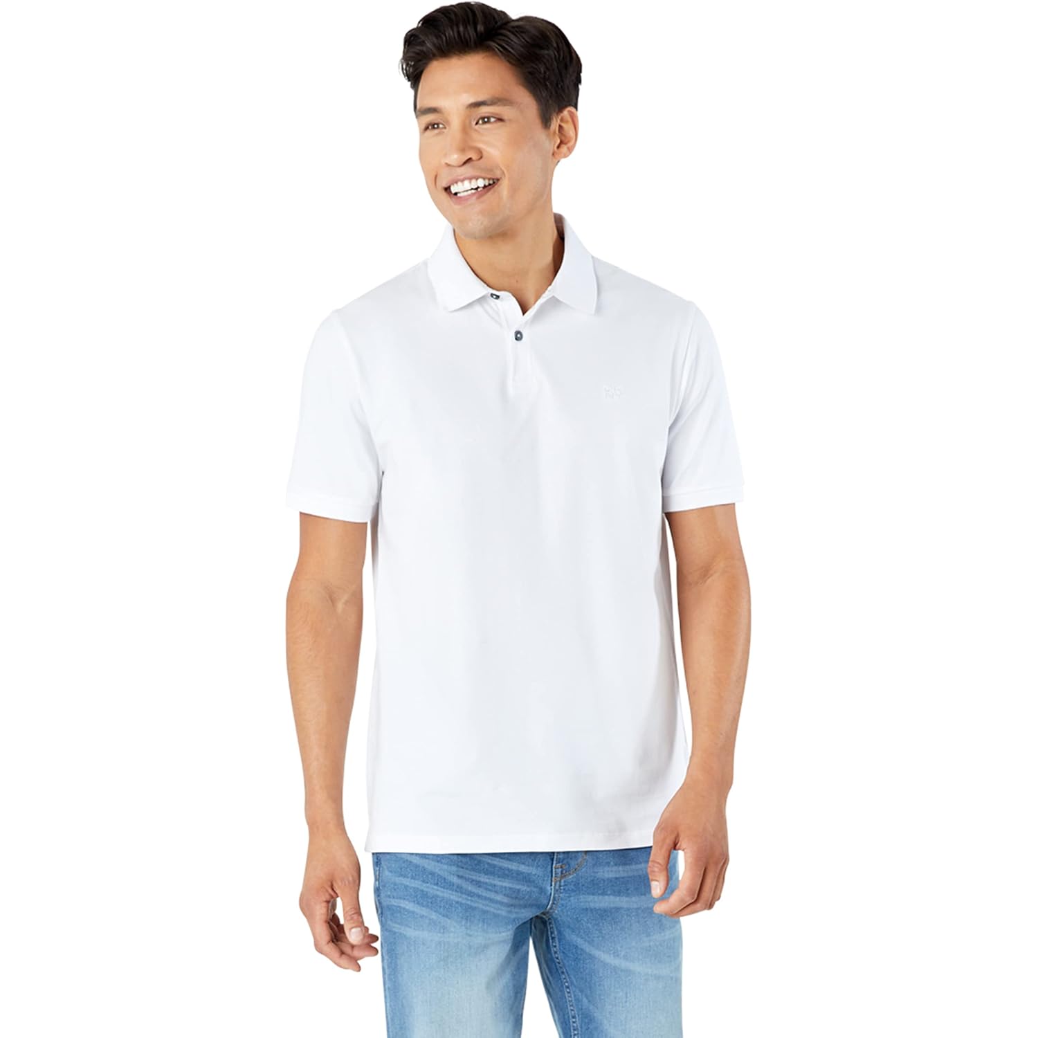 Dkny Soft Cotton Polo Shirts For Men - Modern Fit, Quick Dry, Casual Mens Polo Shirts Short Sleeve