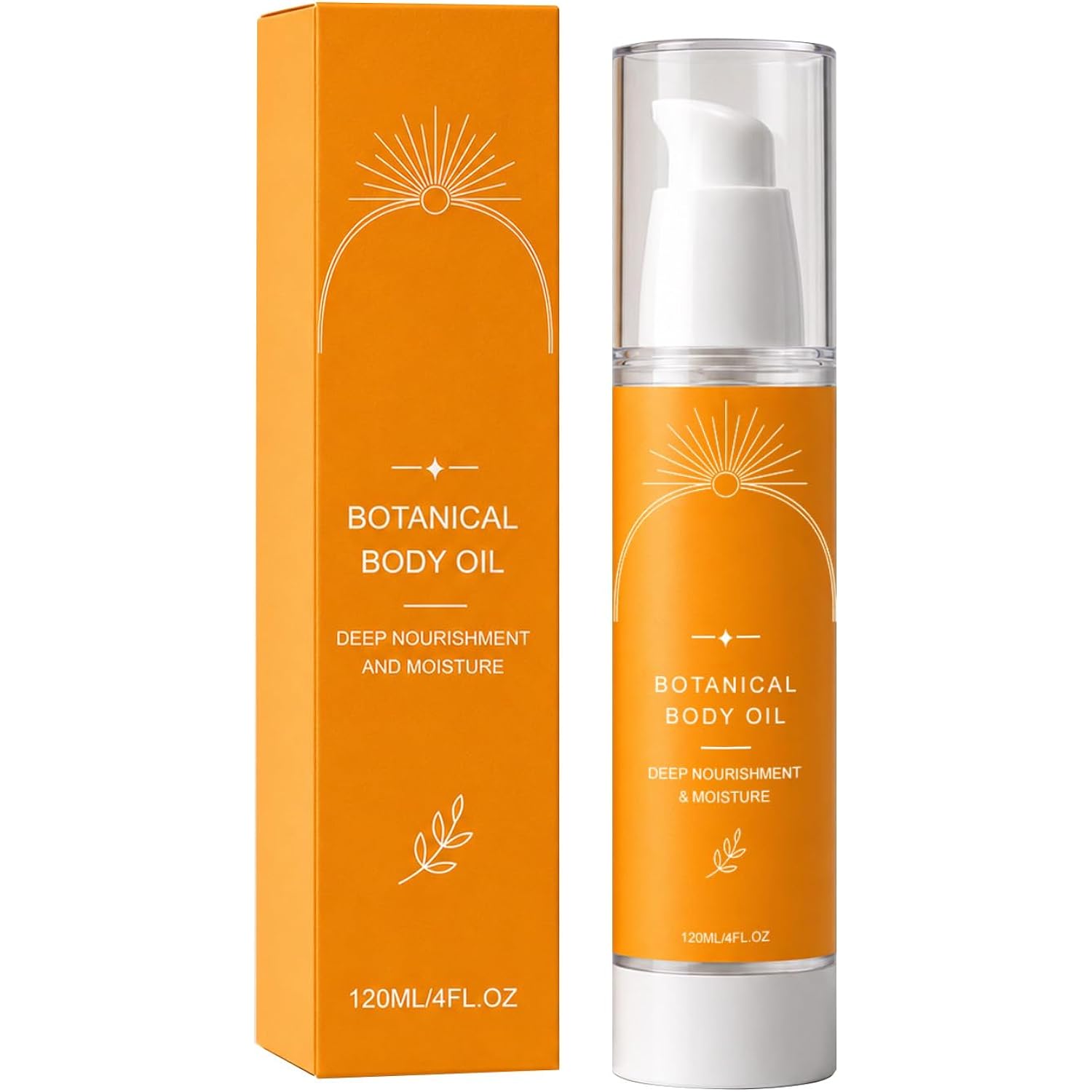 Evora Botanical Body Oil, Evora Body Oil With Wakame Algae, Passionflower Seed Oils & Brazil Nut, Fast Absorbing Moisturizing Non-Greasy Lightweight Firming Massage Oil For Smoother 4 Fl Oz