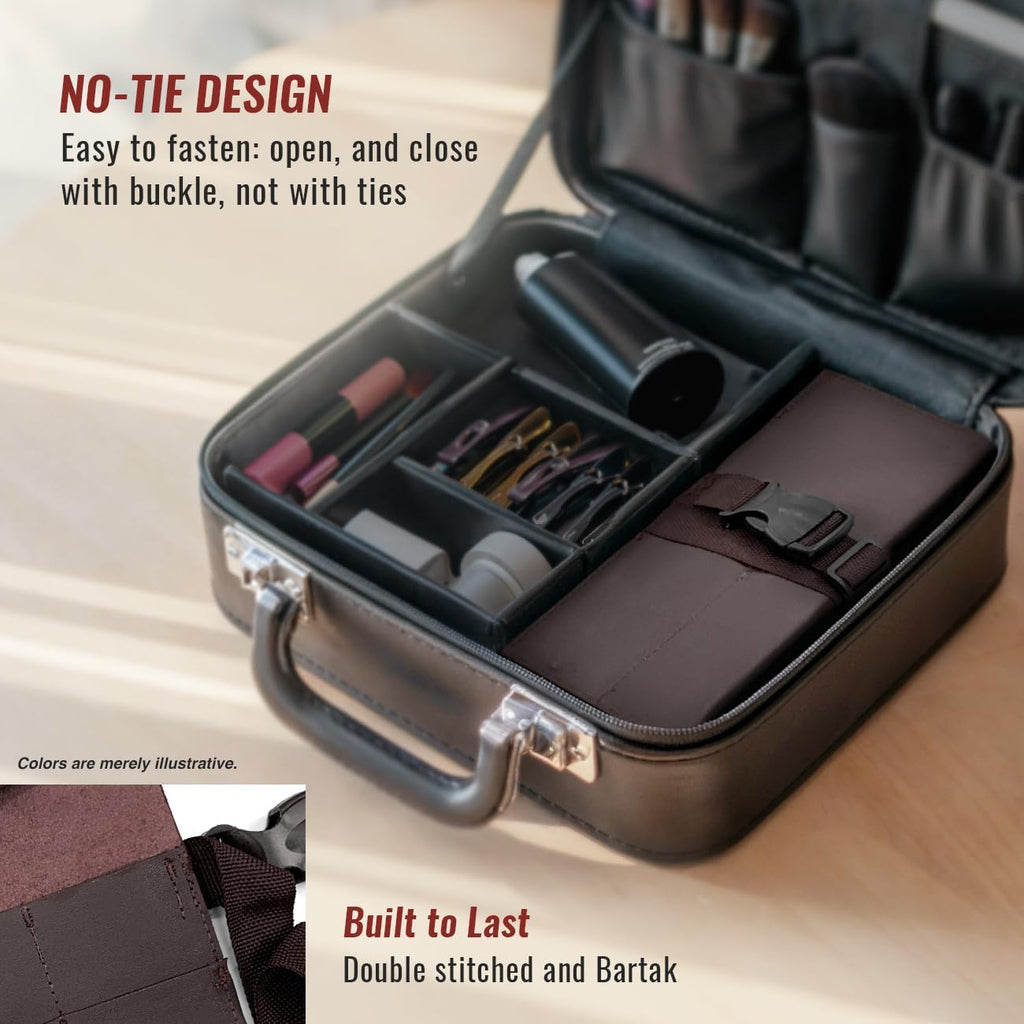 Under NY Sky Leather Apron and Tool Holder - Professional Products for Hair Stylists, Barbers & Hairdressers