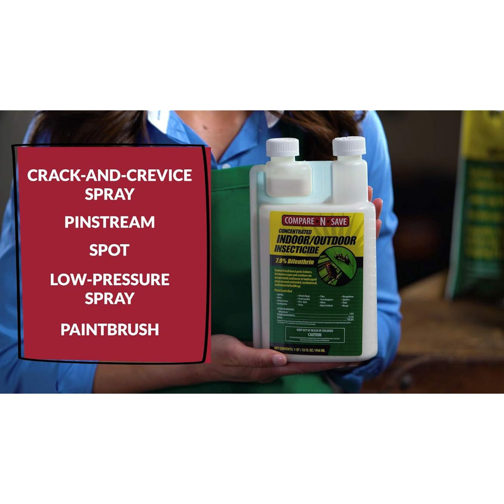 Compare-N-Save Concentrate Indoor & Outdoor Insect Control, 32 Oz, Model Number: 75366