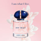 Armani Beauty – My Way Eau de Parfum – Women's Perfume Travel Set ($136 Value) – Full Size (1.0 Fl Oz), Travel Size (0.3 Fl Oz) Perfumes
