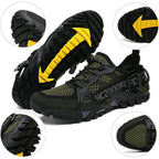 Tangyugen Water Shoes Men Women Outdoor Hiking Shoes Quick Drying Beach Aqua Shoes Travel Trekking Walking Climbing Sneakers