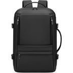 Carry On Travel Backpack Flight Approved For Men Women, Black | Expandable, Business Weekender Bag, 40L, Suitcase Backpack Luggage