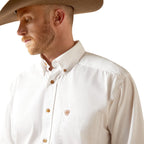 Ariat Men'S Solid Twill Classic Fit Shirt
