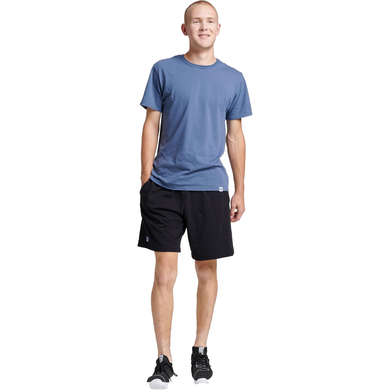 Russell Athletic Mens Dri-Power Short Sleeve Tees, Moisture Wicking, Odor Protection, Upf 30+, Sizes S-4X