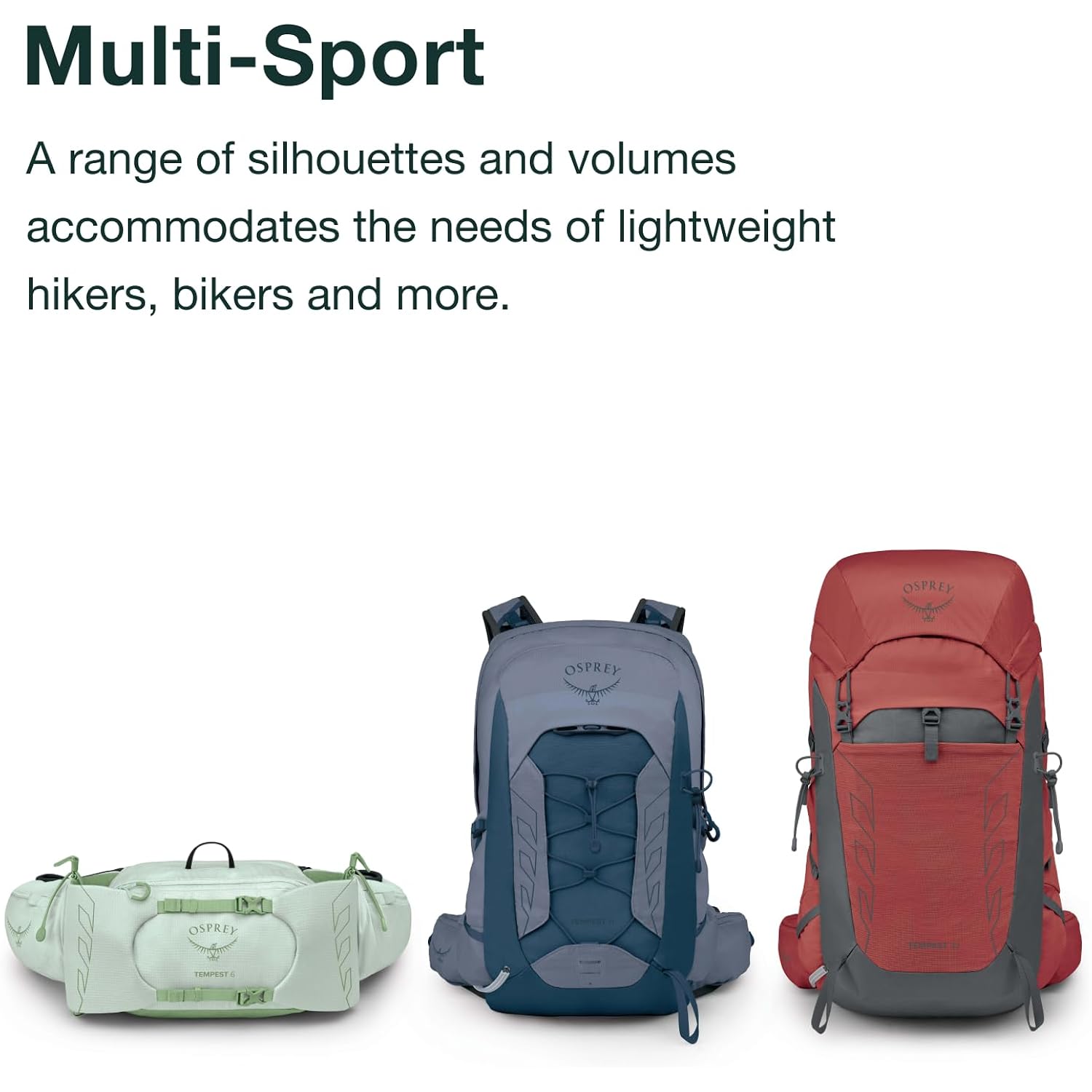 Osprey Tempest 22L Women'S Lightweight Hiking Backpack - Small Daypack For Travel & Camping, Frosty Mint Green/Botanica
