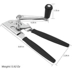 Heavy-Duty Commercial Manual Crank Can Openers,Rubber-Coated Long Handles | Easy To Use, Ergonomic,Works Great On #10 Cans,For Restaurants,Home Kitchens,Seniors & Arthritis