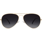 SOJOS Polarized Aviator Sunglasses for Men Women Classic Vintage Retro Style SJ1054 Gradient Grey
