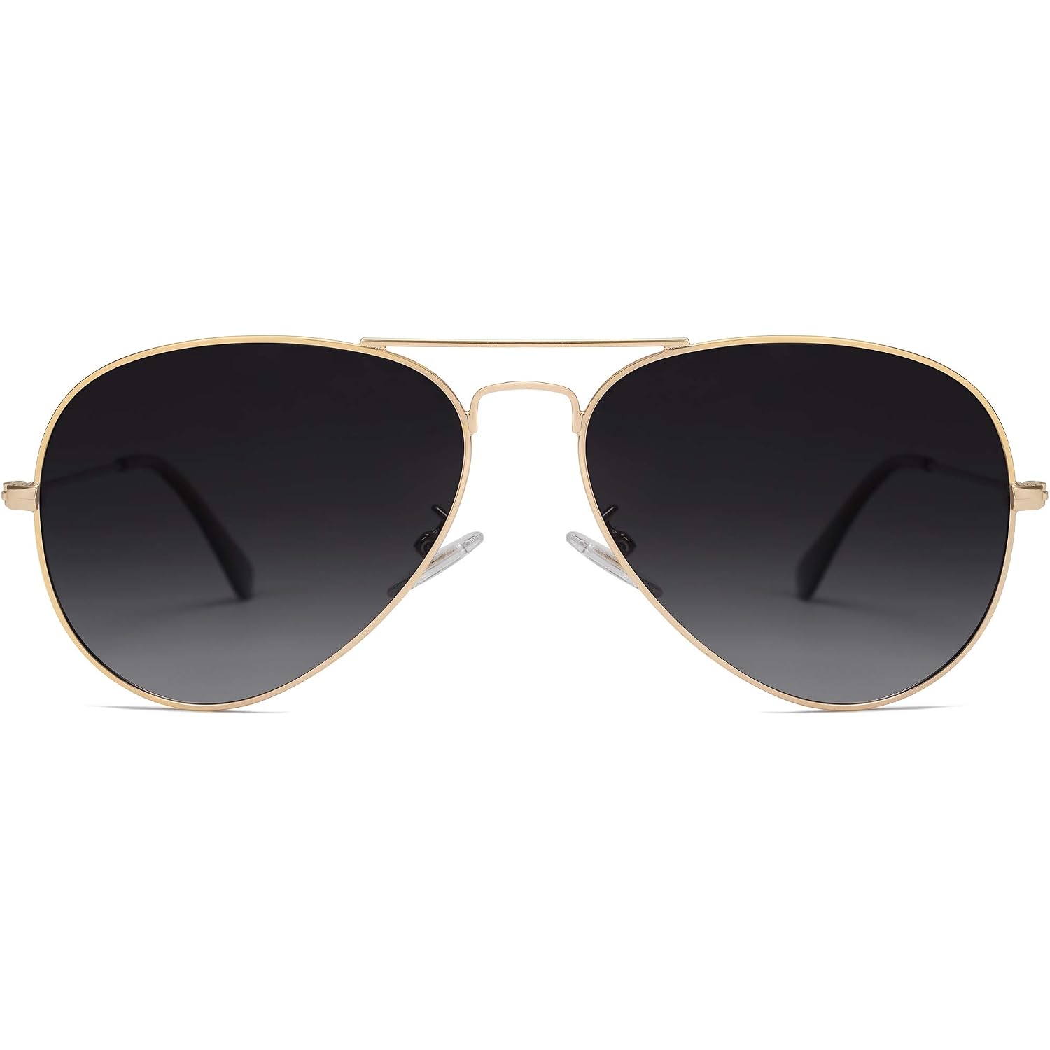 SOJOS Polarized Aviator Sunglasses for Men Women Classic Vintage Retro Style SJ1054 Gradient Grey