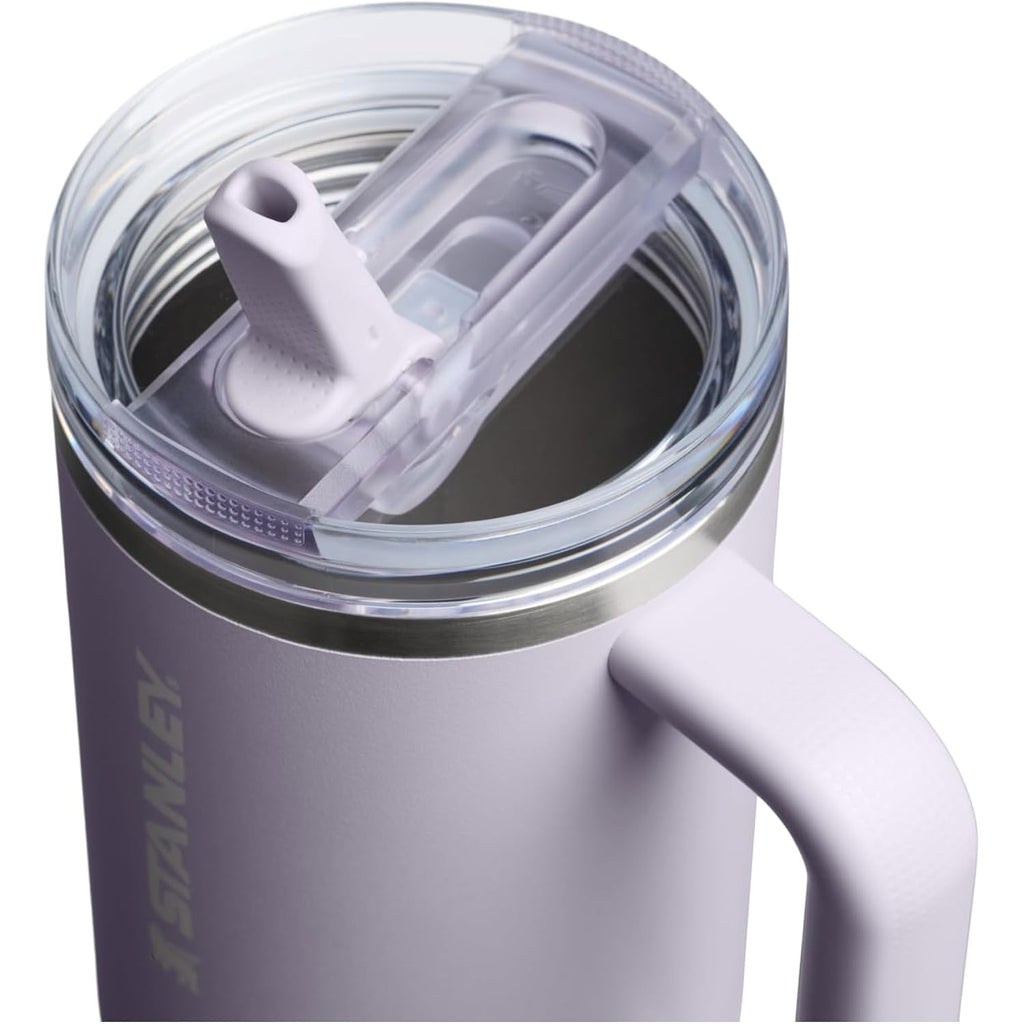 Stanley Quencher Protour Flip Straw Tumbler With Leakproof Lid 40 Oz | Built-In Straw & Handle | Cupholder Compatible For Travel | Insulated Stainless Steel Cup | Bpa-Free | Purple Dust