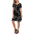 Regai Summer Dresses For Women Short Sleeve Tshirt Dress Casual Sundresses With Pockets