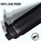 Fijinhom Insulated Water Bottle With Handle, 304 Stainless Steel Water Bottles With Wide Mouth, Double Wall Vacuum Sports Water Bottle, Bpa Free, Keep Cold And Hot, 24 Ounces, Black | With Handle