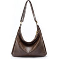 celestina Hobo Bags for Women, Ultra Soft Foldable Vegan Leather Shoulder Handbag, Stylish Slouchy Tote Purses