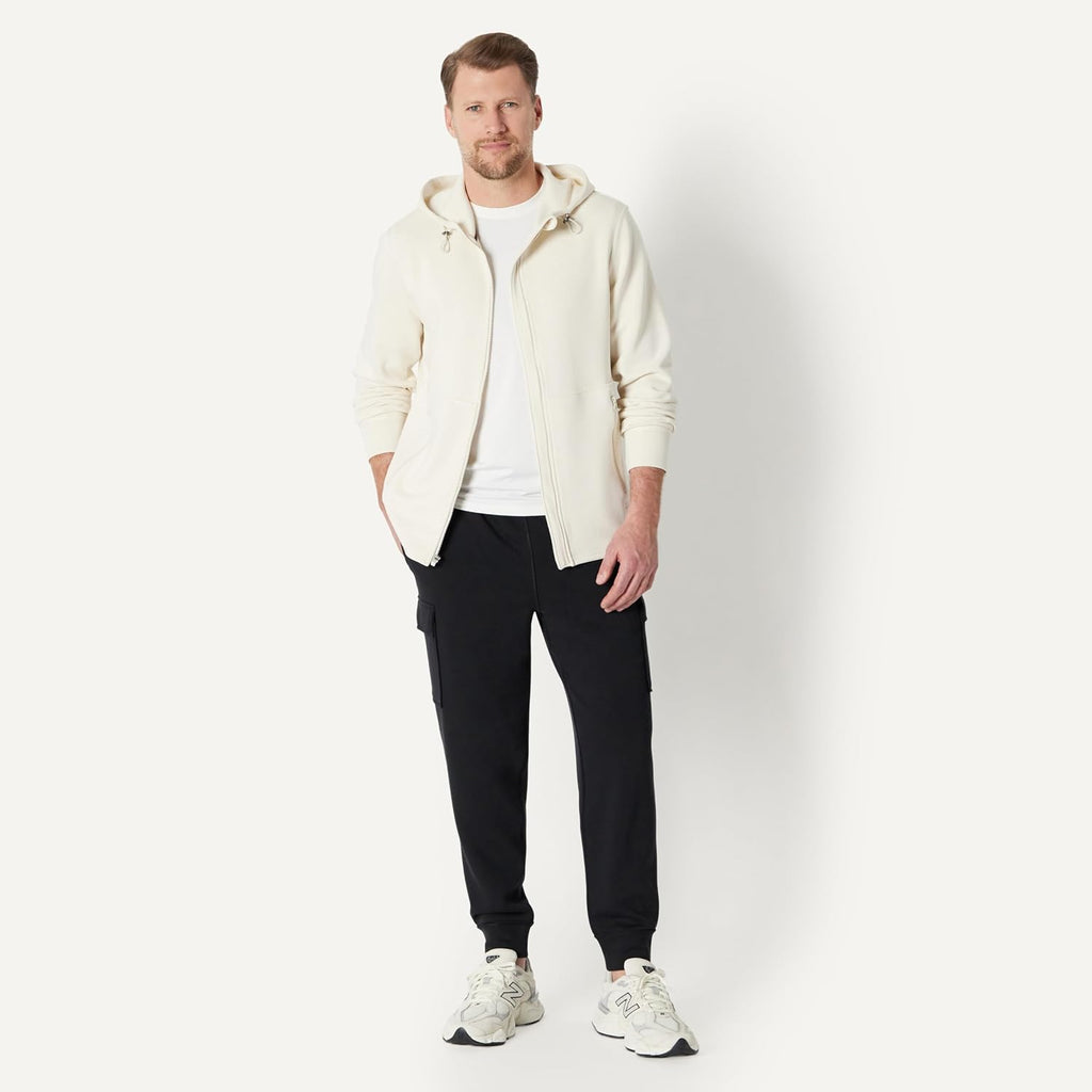 Amazon Essentials Men'S Active Athletic Relaxed Fit Full-Zip Lounge Workout Gym Hoodie
