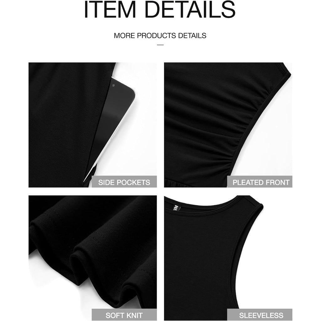Btfbm Summer Maxi Dresses For Women 2026 Spring Sleeveless Casual Ruched High Waisted Long Sundress Flowy Beach Dress