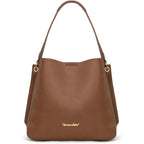 Montana West Medium Hobo Purse For Women 3 Compartment Bucket Shoulder Bag With Crossbody Strap