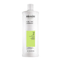 Nioxin System 2 Scalp + Hair Thickening Conditioner For Natural Hair With Progressed Thinning | Boost Hair Density With Niacinamide & Biotin | Refreshed Scalp With Healthy Shine