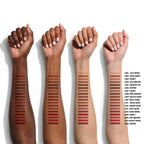 Beauty Glazed 6pcs Nude Brown Lip Liner Makeup Set - Waterproof & Smudge-Proof Matte Pencil, Long-Lasting & Durable, Smooth & Easy Glide, Non-Smudge, Contouring, Filling & Layering (NUDE-BROWN Set)