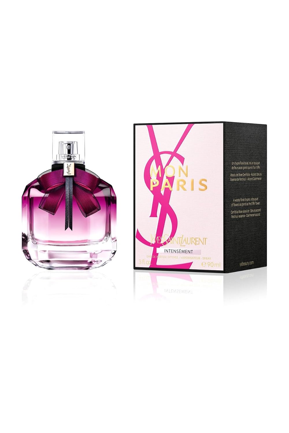 YVES SAINT LAURENT Mon Paris Intensement Women EDP Spray Floral 3 Ounce