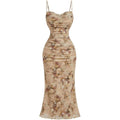 Gorglitter Women'S Floral Spring Summer Wedding Guest Dress Bridal Shower Cocktail Tea Party Beach Midi Sun Dress 2026
