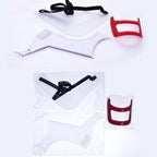 Beard Trimming Guide Tool, 3Pcs Neckline Shaping Goatee Mustache Grooming Facial Hair Styling Template Face Hair Ruler Combs