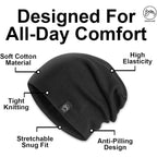 Bismaadh Unisex Soft Bamboo Viscose Sleep Cap Created For Chemo, Alopecia, Hair Loss, Essential Chemo Headwear