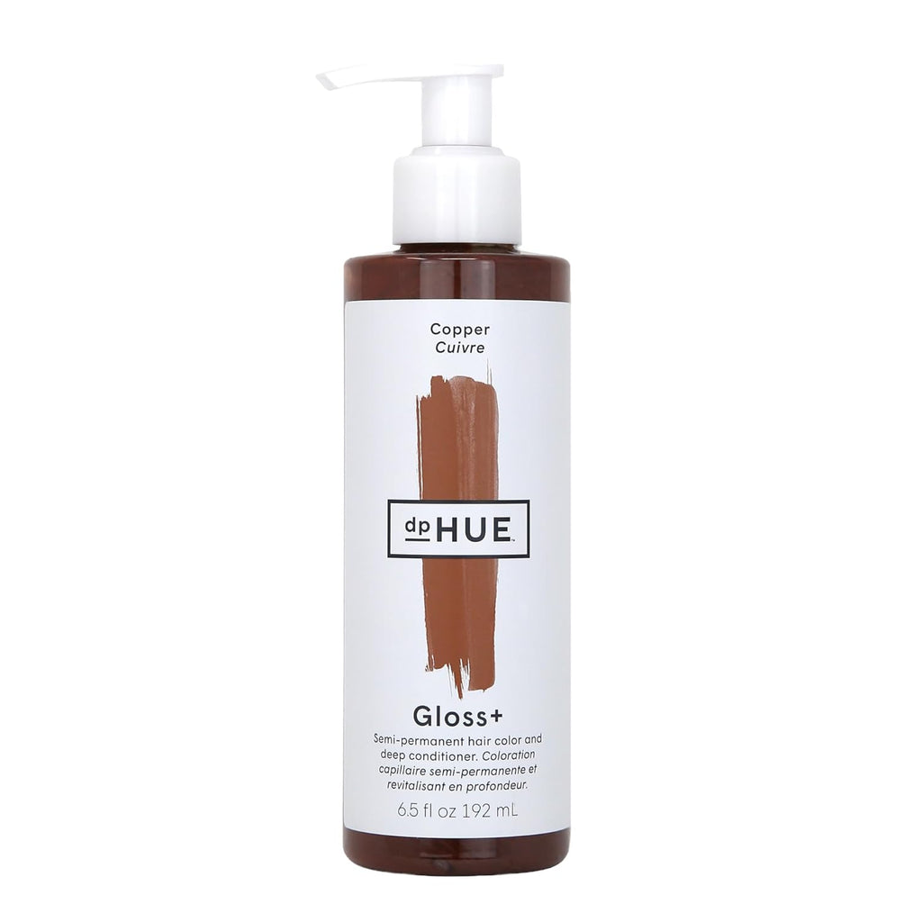 dpHUE Gloss+, Copper - Boosts Fading & Faded Hair Color - 8-12 Applications per Bottle - Lasts Up to 8 Washes
