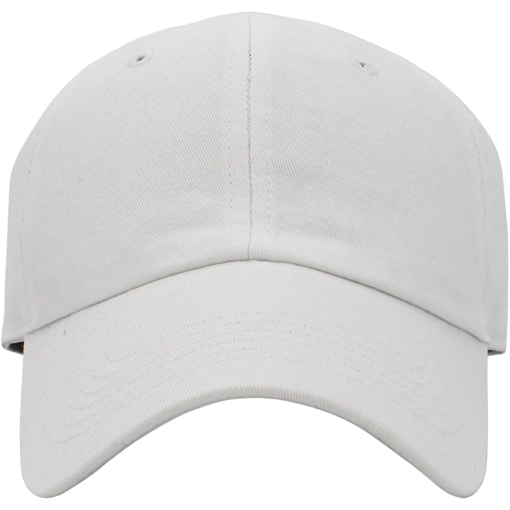 KBETHOS Classic Unisex Cotton Adjustable Low Crown Baseball Cap – Plain Dad Hat
