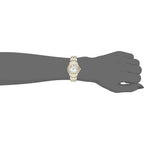 Citizen Women'S Eco-Drive Dress Classic Two Tone Gold Stainless Steel Watch, Easy To Read, White Dial, 26Mm (Model: Ew1544-53A)